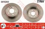 TRW Disc frana TRW DF4203 (DF4203) - automobilus