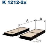 FILTRON Filtru, aer habitaclu FILTRON K 1212-2x (K 1212-2x) - automobilus