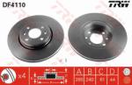 TRW Disc frana TRW DF4110 (DF4110) - automobilus