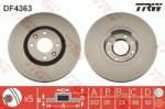 TRW Disc frana TRW DF4363 (DF4363) - automobilus