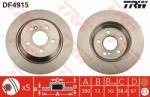 TRW Disc frana TRW DF4915 (DF4915) - automobilus
