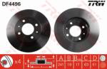 TRW Disc frana TRW DF4496 (DF4496) - automobilus