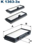 FILTRON Filtru, aer habitaclu FILTRON K 1363-3x (K 1363-3x)
