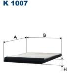 FILTRON Filtru, aer habitaclu FILTRON K 1007 (K 1007)