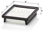 Mann-filter Filtru aer MANN-FILTER C 20 017 (C 20 017) - automobilus