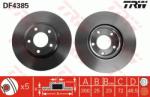 TRW Disc frana TRW DF4385 (DF4385) - automobilus