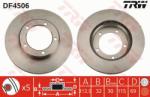 TRW Disc frana TRW DF4506 (DF4506) - automobilus