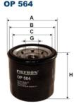 FILTRON Filtru ulei FILTRON OP 564 (OP 564) - automobilus