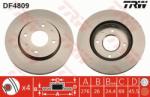 TRW Disc frana TRW DF4809 (DF4809) - automobilus