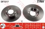 TRW Disc frana TRW DF1217 (DF1217) - automobilus