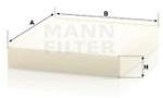 Mann-filter Filtru, aer habitaclu MANN-FILTER CU 28 009 (CU 28 009)