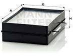 Mann-filter Filtru, aer habitaclu MANN-FILTER CU 1722 (CU 1722)