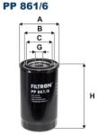 FILTRON filtru combustibil FILTRON PP 861/6 (PP 861/6) - automobilus