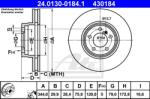 ATE Disc frana ATE 24.0130-0184.1 (24.0130-0184.1)