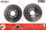 TRW Disc frana TRW DF1221 - automobilus