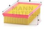 Mann-filter Filtru aer MANN-FILTER C 29 121 (C 29 121) - automobilus