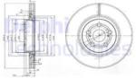 DELPHI Disc frana DELPHI BG3914 (BG3914) - automobilus