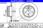ATE Disc frana ATE PowerDisc 24.0310-0202.1 (24.0310-0202.1)