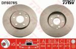TRW Disc frana TRW SINGLE DF6078S (DF6078S)