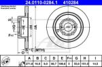 ATE Disc frana ATE 24.0110-0284.1 (24.0110-0284.1)