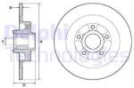 DELPHI Disc frana DELPHI BG9138RS (BG9138RS) - automobilus