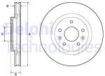 DELPHI Disc frana DELPHI BG4770C (BG4770C) - automobilus