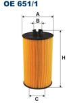 FILTRON Filtru ulei FILTRON OE 651/1 (OE 651/1) - automobilus