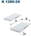FILTRON Filtru, aer habitaclu FILTRON K 1289-2x (K 1289-2x)