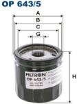 FILTRON Filtru ulei FILTRON OP 643/5 (OP 643/5) - automobilus