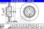 ATE Disc frana ATE 24.0120-0122.1 (24.0120-0122.1) - automobilus