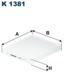 FILTRON Filtru, aer habitaclu FILTRON K 1381 (K 1381)