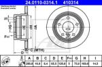 ATE Disc frana ATE 24.0110-0314.1 (24.0110-0314.1) - automobilus