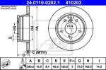 ATE Disc frana ATE 24.0110-0202.1 (24.0110-0202.1) - automobilus