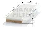 Mann-filter Filtru, aer habitaclu MANN-FILTER CU 3945 (CU 3945)