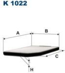 FILTRON Filtru, aer habitaclu FILTRON K 1022 - automobilus