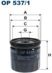 FILTRON Filtru ulei FILTRON OP 537/1 (OP 537/1) - automobilus