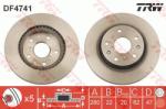 TRW Disc frana TRW DF4741 (DF4741) - automobilus