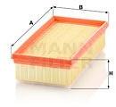 Mann-filter Filtru aer MANN-FILTER C 24 120 (C 24 120) - automobilus