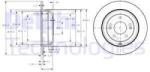 DELPHI Disc frana DELPHI BG4335 (BG4335) - automobilus