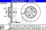 ATE Disc frana ATE 24.0123-0110.1 (24.0123-0110.1) - automobilus