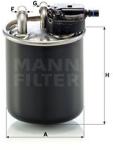 Mann-filter filtru combustibil MANN-FILTER WK 820/21 (WK 820/21) - automobilus