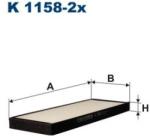 FILTRON Filtru, aer habitaclu FILTRON K 1158-2x (K 1158-2x)