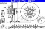 ATE Disc frana ATE 24.0112-0177.2 (24.0112-0177.2) - automobilus