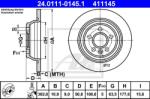 ATE Disc frana ATE 24.0111-0145.1 (24.0111-0145.1) - automobilus