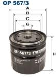 FILTRON Filtru ulei FILTRON OP 567/3 (OP 567/3) - automobilus