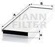 Mann-filter Filtru, aer habitaclu MANN-FILTER CU 5067 (CU 5067)