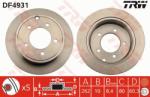 TRW Disc frana TRW DF4931 (DF4931) - automobilus