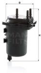 Mann-filter filtru combustibil MANN-FILTER WK 939/5 (WK 939/5) - automobilus