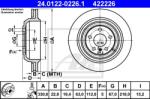 ATE Disc frana ATE 24.0122-0226.1 (24.0122-0226.1)