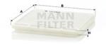 Mann-filter Filtru, aer habitaclu MANN-FILTER CU 2425 (CU 2425)